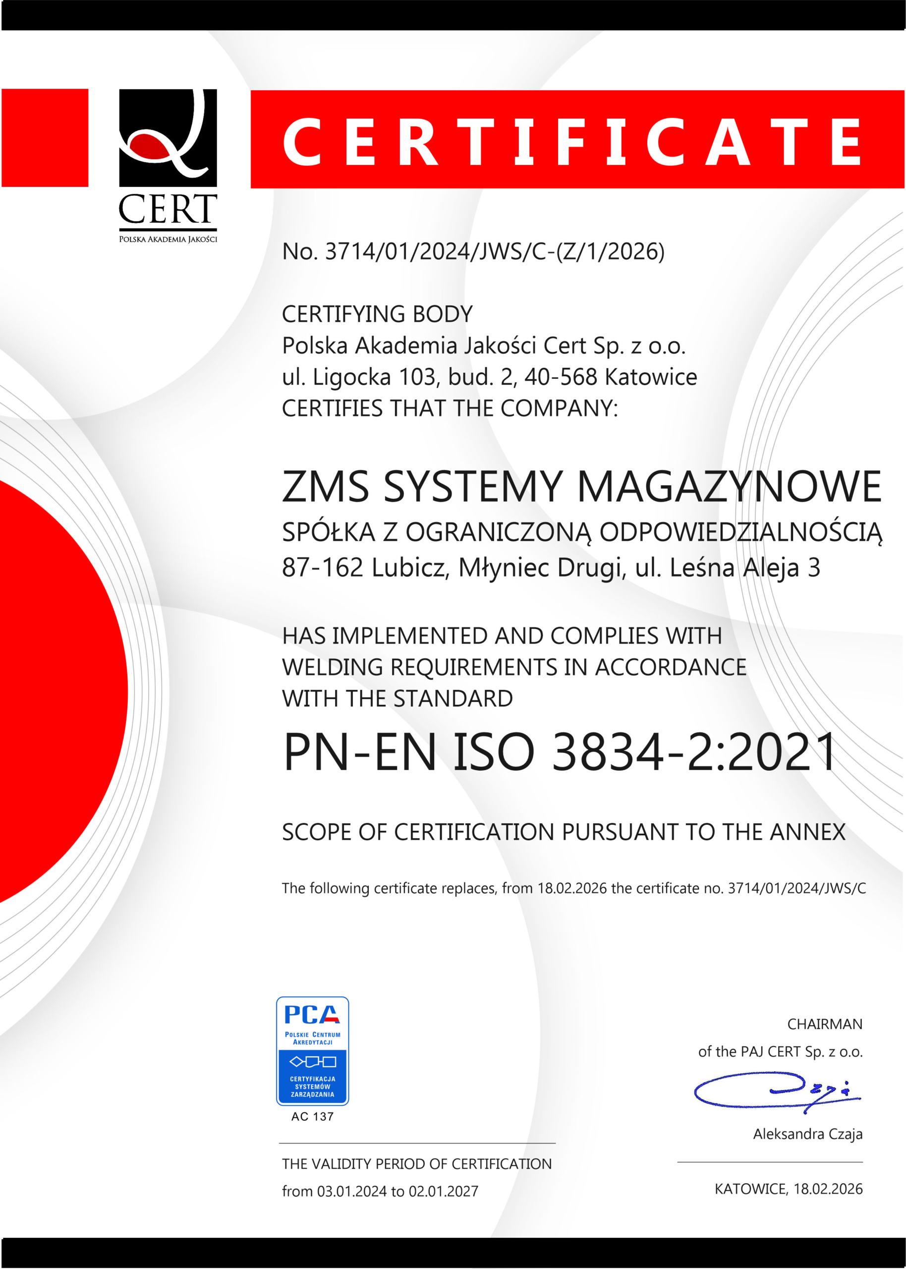 ZMS SYSTEMY MAGAZYNOWE [JWS] C2023 zm. z dn. 18.02.2026 (angielska)